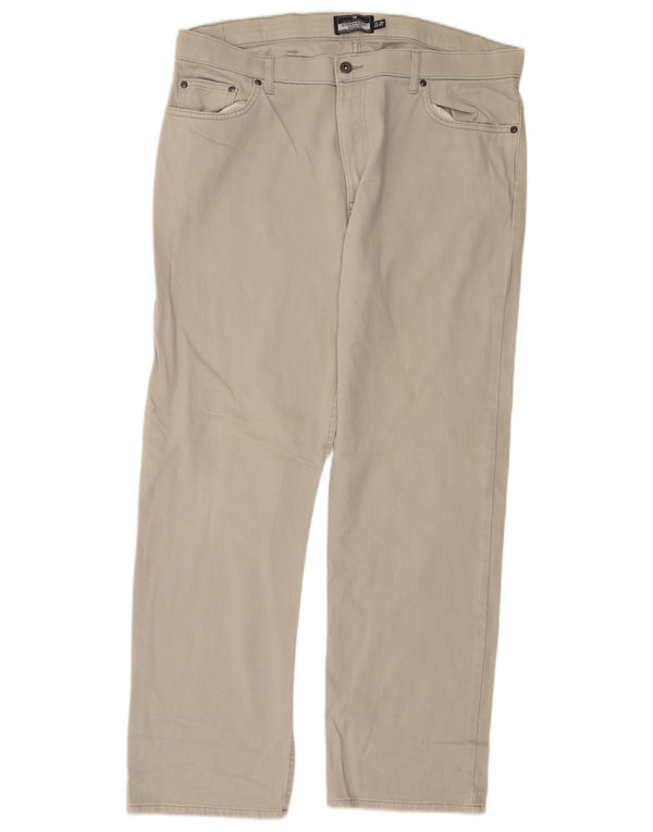 Мужские прямые джинсы Marks & Spencer Blue Harbour W38 L31, зеленый хлопок