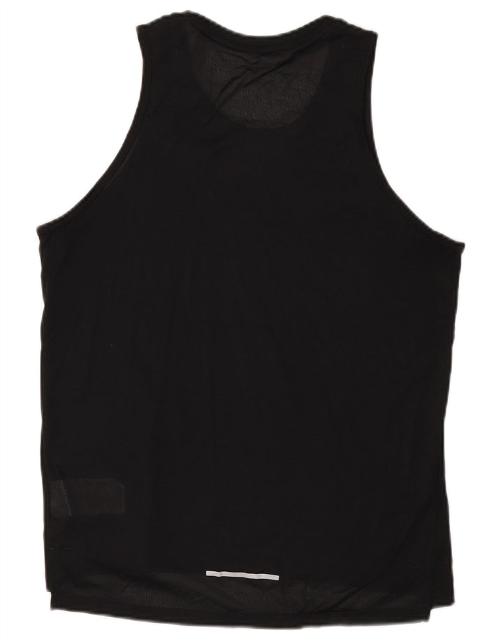 Женский жилет Nike Dri Fit UK 14, средний черный полиэстер