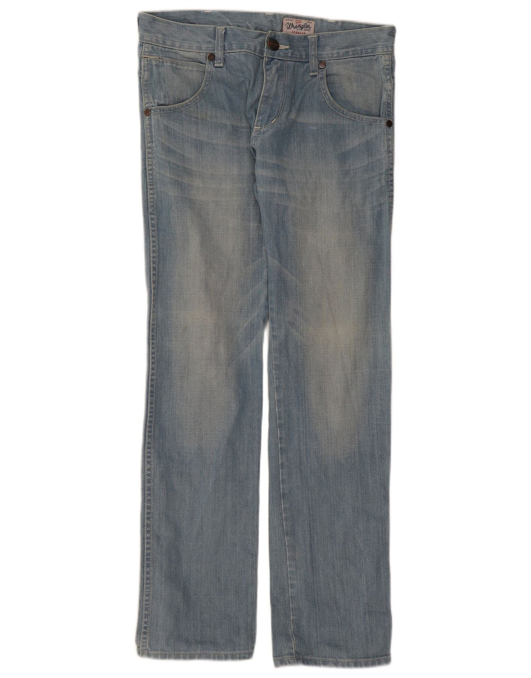 Женские прямые джинсы Wrangler W31 L32 синие, хлопок