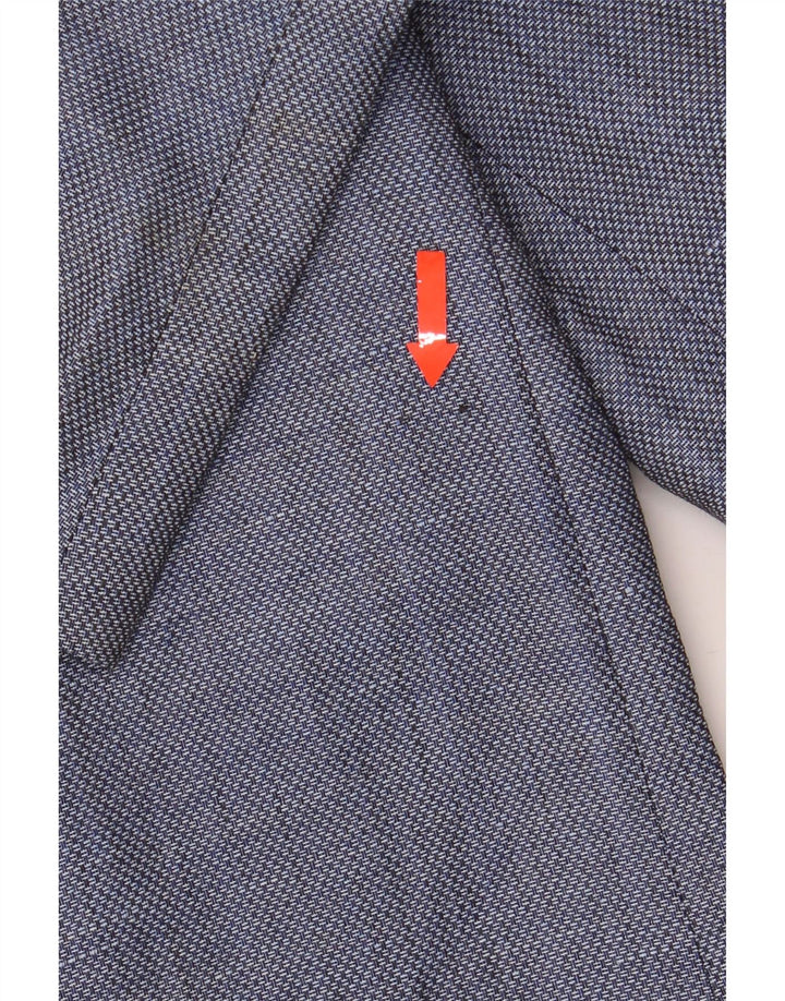 Мужской пиджак на 2 пуговицах Hugo Boss UK 38 средний синий