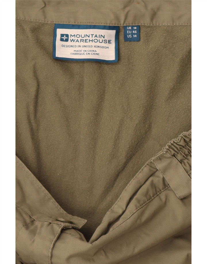 MOUNTAIN WAREHOUSE Женские брюки-ветровки UK 18 XL W40 L30 Хаки