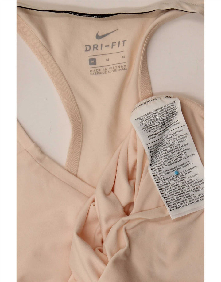 Женский жилет Nike Dri Fit UK 12, полиэстер среднего розового цвета