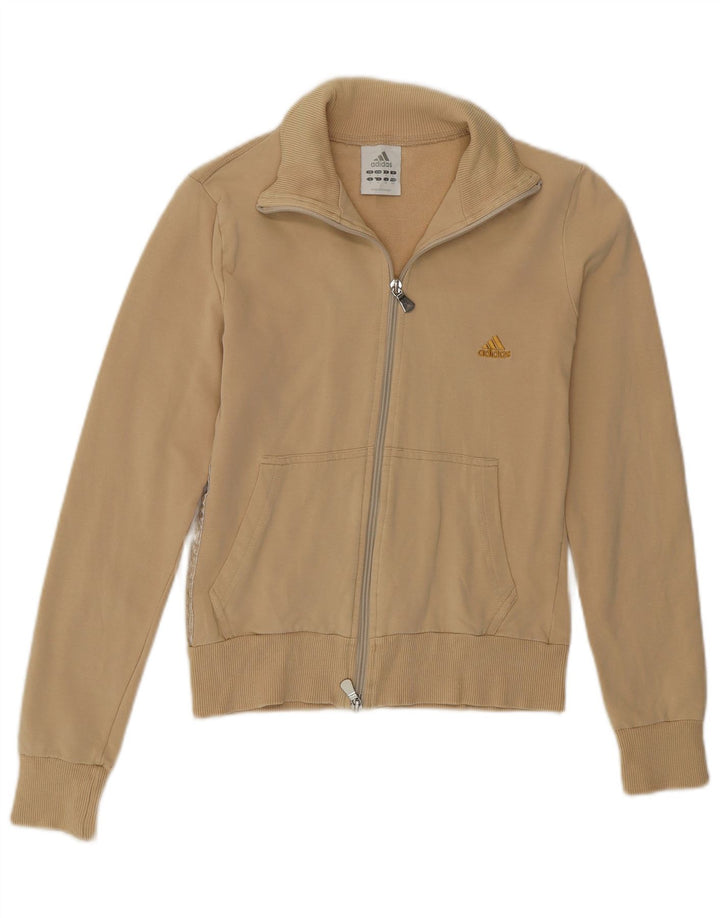 Женский спортивный костюм Adidas Top Jacket UK 10, маленький бежевый