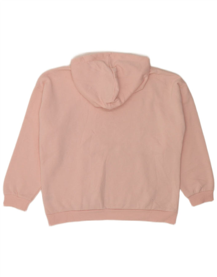 Женский джемпер с капюшоном Fila UK 18 XL, розовый полиэстер