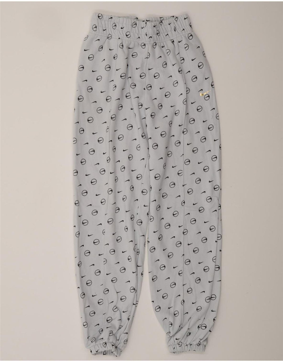 Мужские спортивные брюки свободного покроя NIKE с графическим рисунком, джоггеры, маленькие синие хлопковые брюки