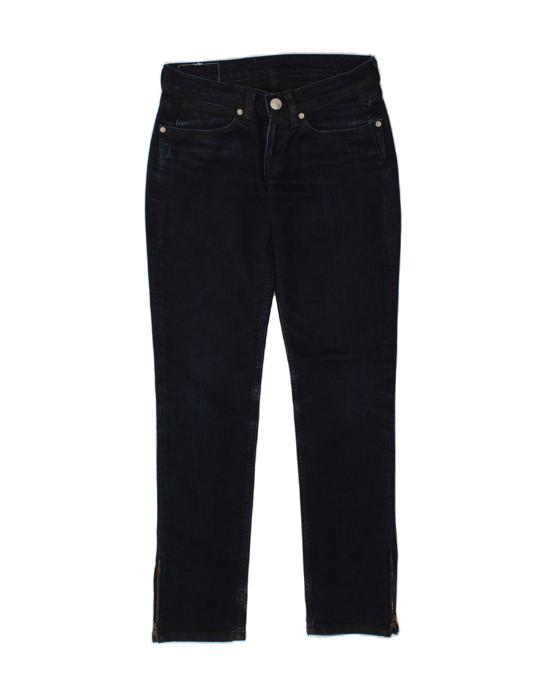LEVI'S Womens Slim Jeans W28 L30  Navy Blue Vintage Levi's and Second-Hand Levi's from Messina Hembry 