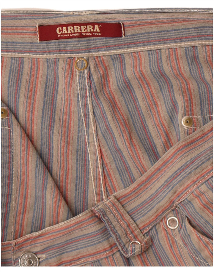 Мужские шорты чинос Carrera W38 XL в красную полоску
