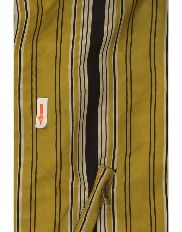 Мужская куртка-анорак Proline UK 40, полиамид в большую желтую полоску