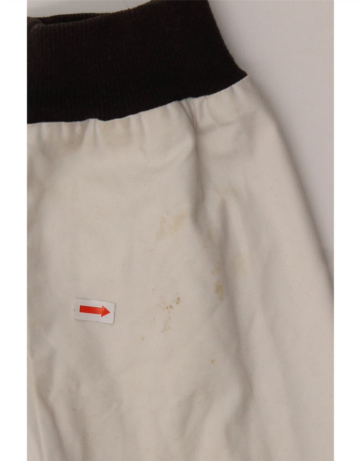 Мужская университетская куртка Adidas UK 38, средний черный, хлопок с цветными блоками