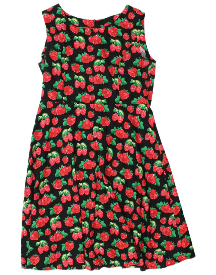 Женское платье трапециевидного силуэта без рукавов ZAFUL UK 14, средний черный