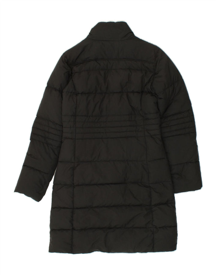 ADIDAS Womens Padded Coat UK 10 Small Black Vintage Adidas and Second-Hand Adidas from Messina Hembry 