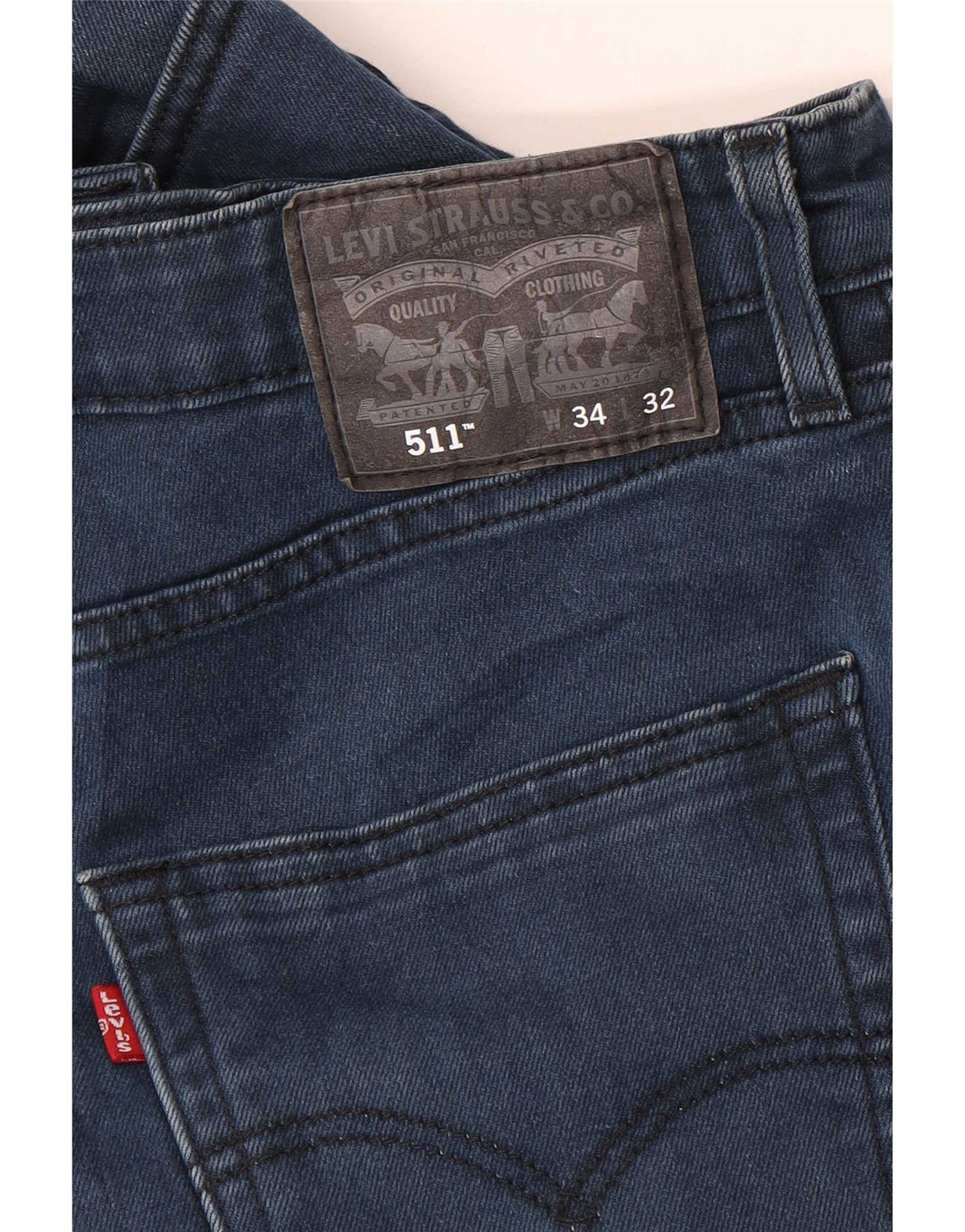 Мужские джинсы Levi's Slim 511 W34 L32 синие