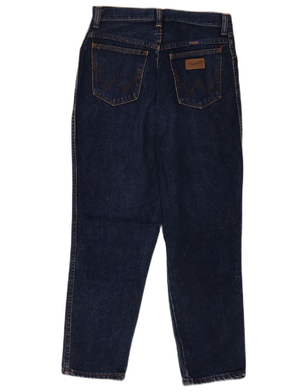 Женские укороченные джинсы с высокой талией Wrangler W31 L26, синие, хлопок