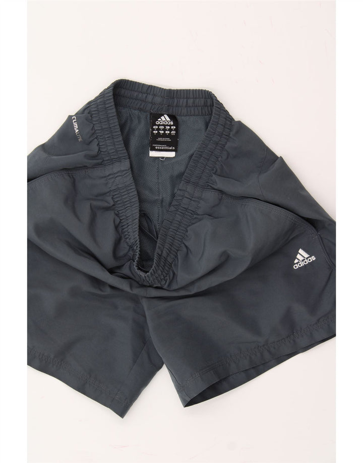 Мужские спортивные шорты ADIDAS Climalite, средний серый полиэстер