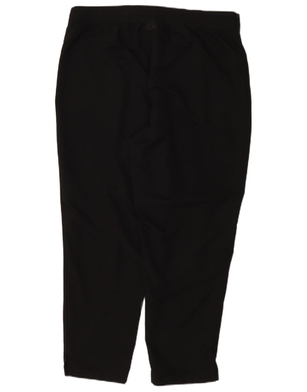 Calvin Klein Женские повседневные зауженные брюки Performance XL W36 L26, черные