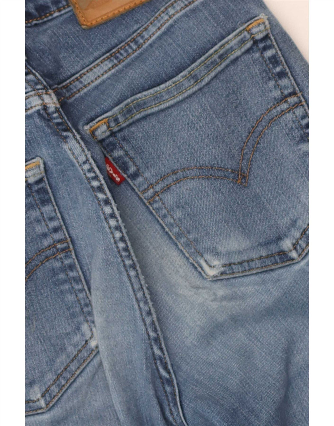 Женские расклешенные джинсы Levi's 726 W24 L32, синий хлопок