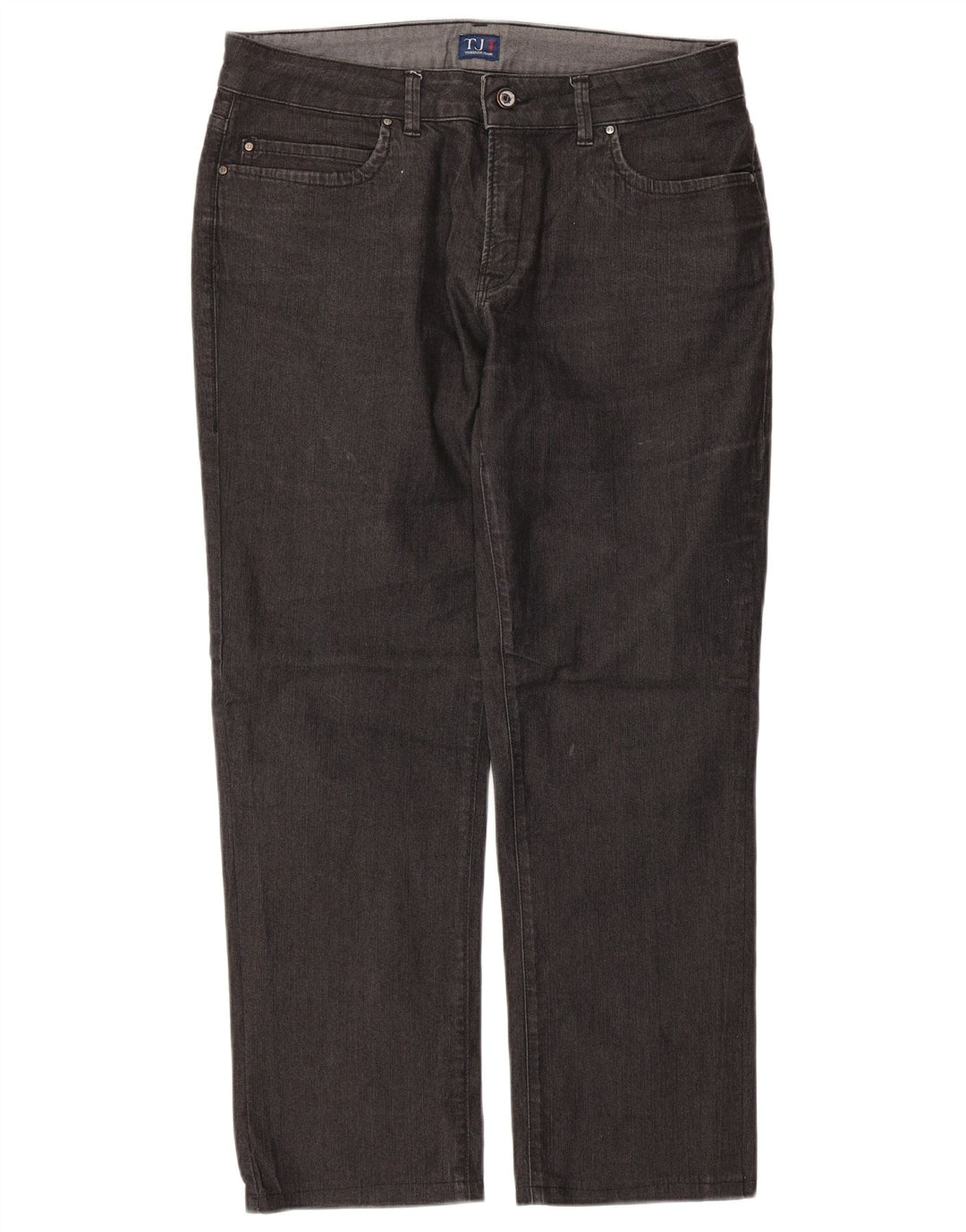 Женские прямые джинсы Trussardi W31 L26, черный хлопок