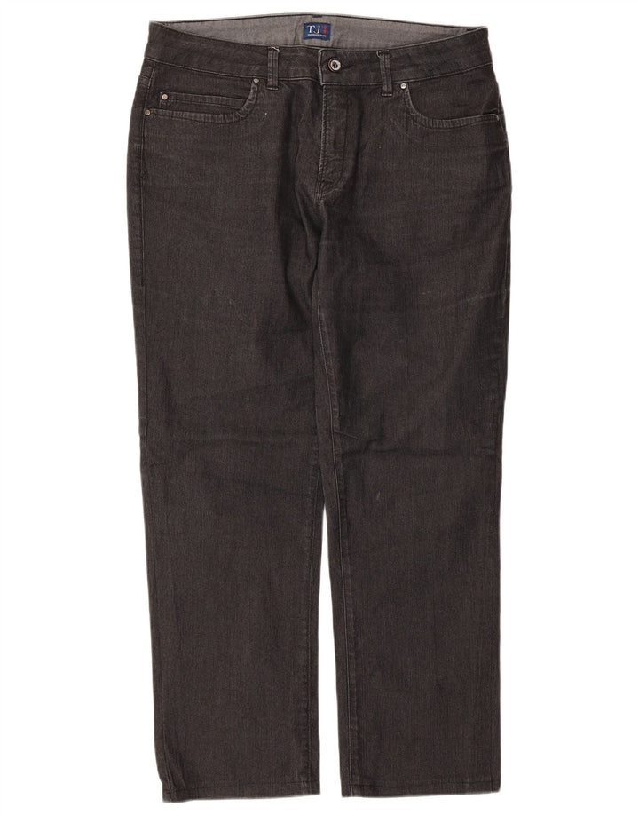 Женские прямые джинсы Trussardi W31 L26, черный хлопок