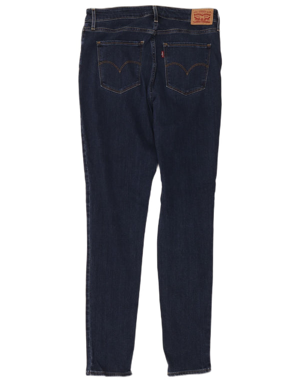 Женские джинсы скинни Levi's 721 с высокой посадкой W31 L32 Темно-синие, хлопок