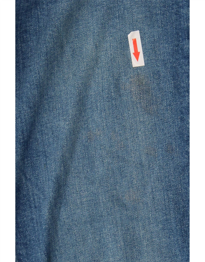 Женские укороченные джинсы Zara Bootcut EU 38, маленькие W28 L26, синие