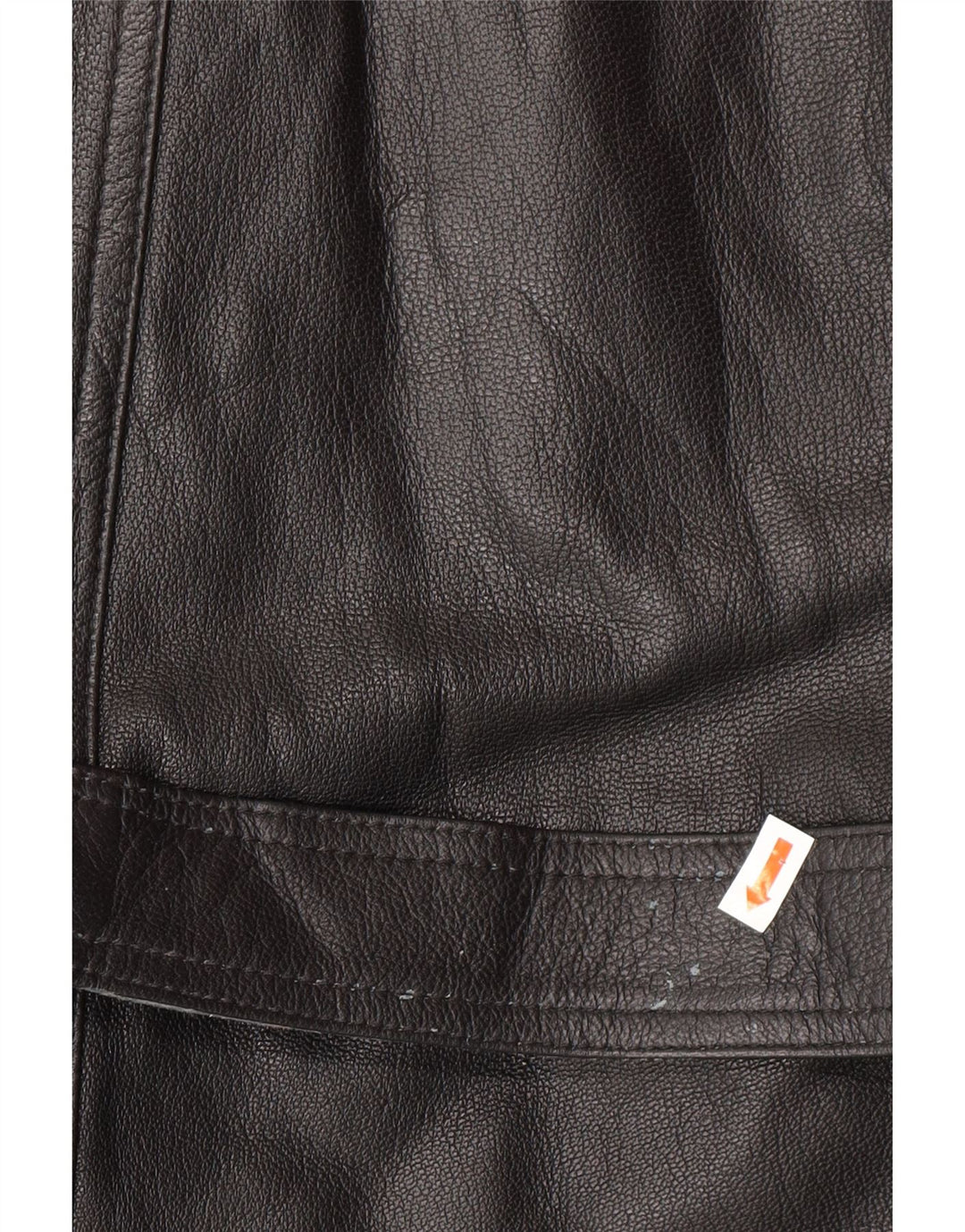 Мужское кожаное пальто VINTAGE IT 52 XL Черное кожаное