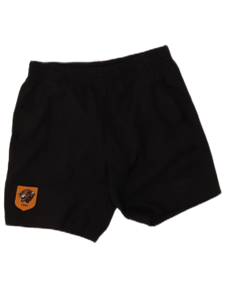Мужские спортивные шорты Umbro, маленькие черные из полиэстера