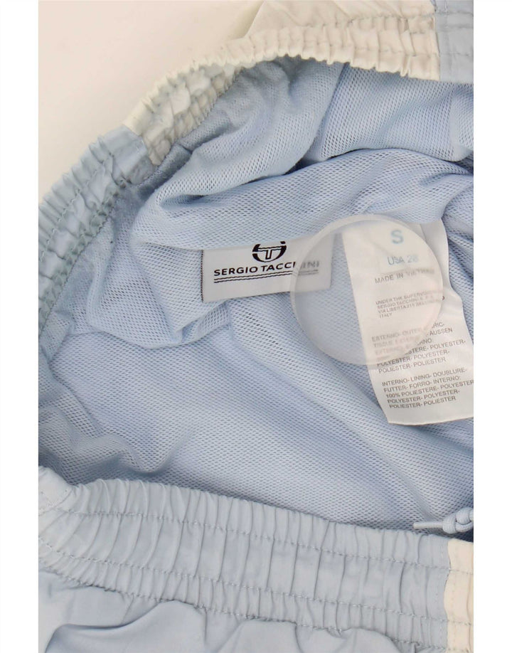 Мужские спортивные брюки Sergio Tacchini, джоггеры, маленькие синие цветные блоки