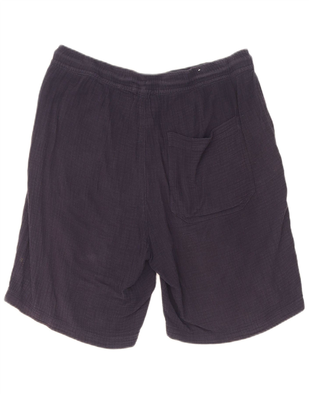 Мужские спортивные шорты Zara среднего размера, темно-синие, хлопок