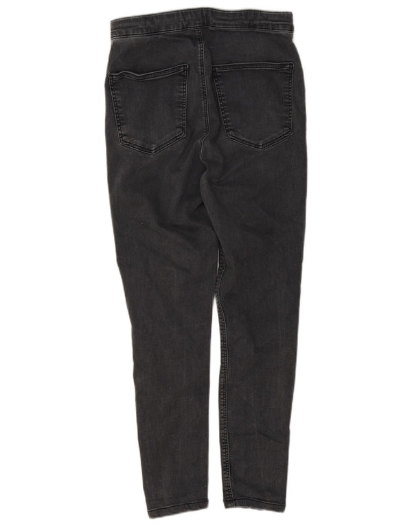 Topshop Женские укороченные джинсы W32 L25 Серые хлопковые