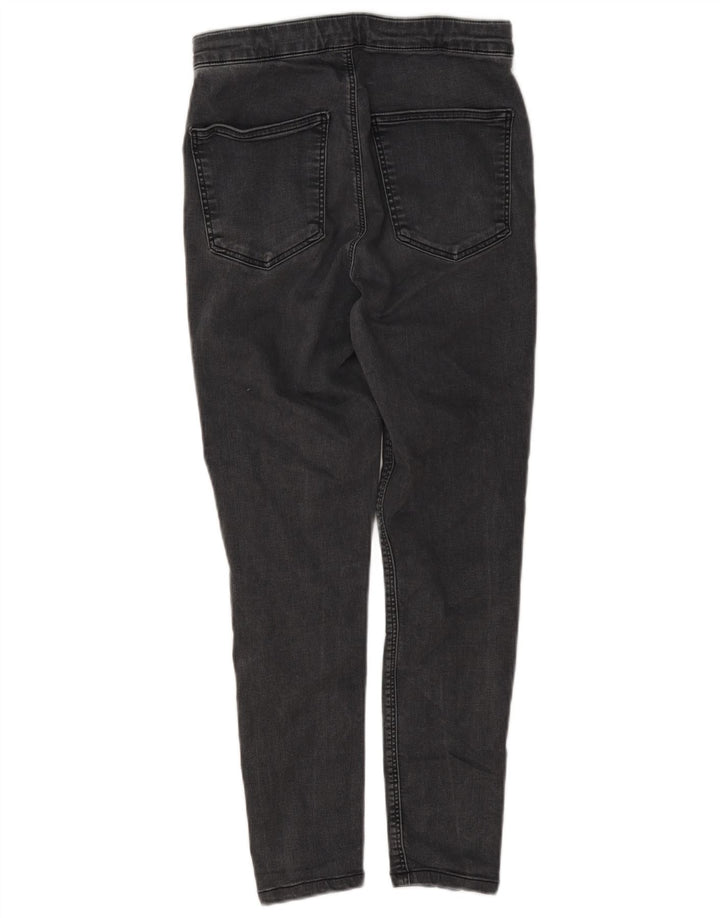 Topshop Женские укороченные джинсы W32 L25 Серые хлопковые