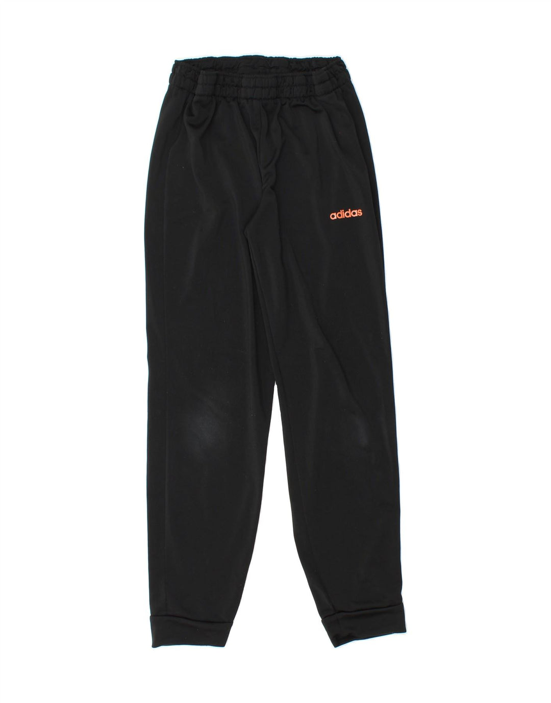 ADIDAS Boys Tracksuit Trousers Joggers 11-12 Years Black Polyester Vintage Adidas and Second-Hand Adidas from Messina Hembry 