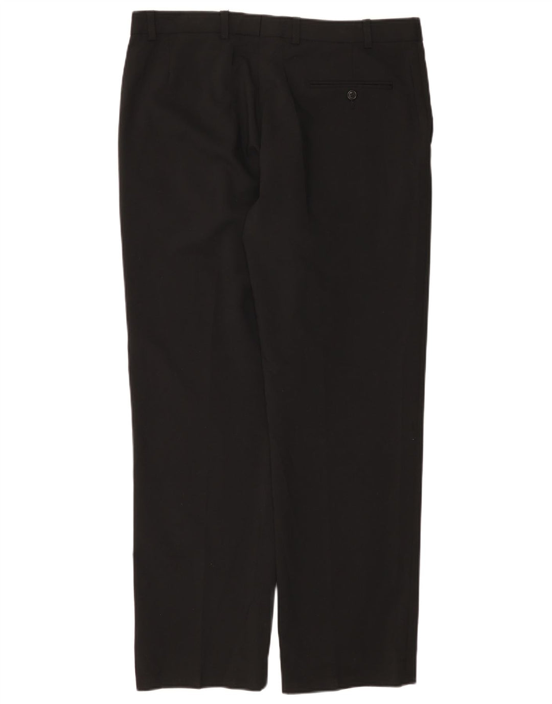 Мужские прямые костюмные брюки Marks & Spencer с автографом W36 L31 черные