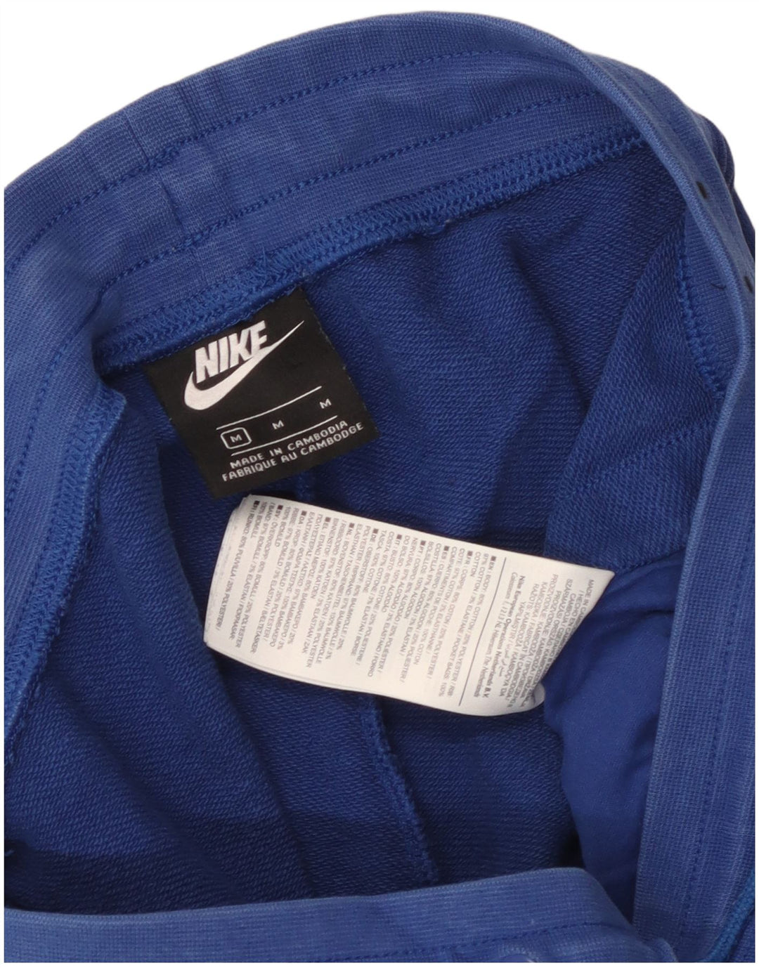 Мужские спортивные брюки Nike с графическим рисунком, джоггеры, средний синий, с цветными блоками