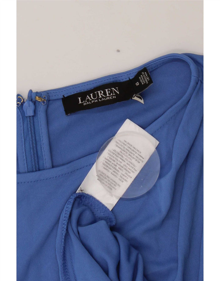 Женское платье-футляр Ralph Lauren, США 10, большой синий полиэстер