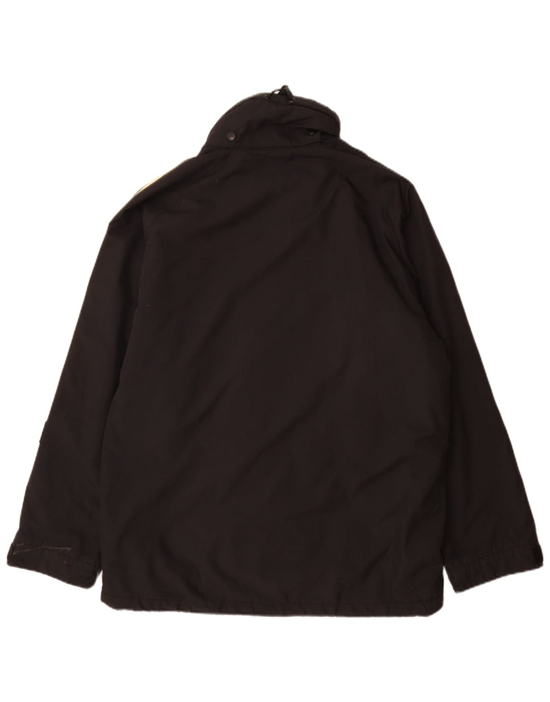 Мужская ветровка Adidas с капюшоном UK 40/42, средний черный полиамид