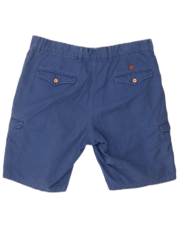 Мужские шорты-карго Massimo Dutti EU 42, большие W32, синие