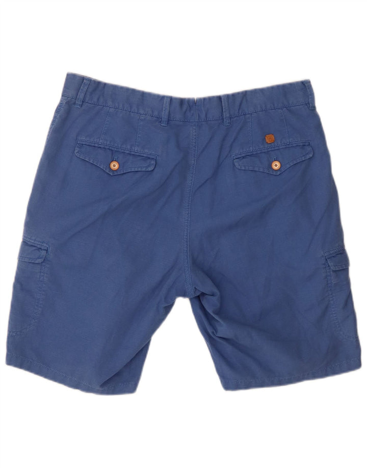 Мужские шорты-карго Massimo Dutti EU 42, большие W32, синие