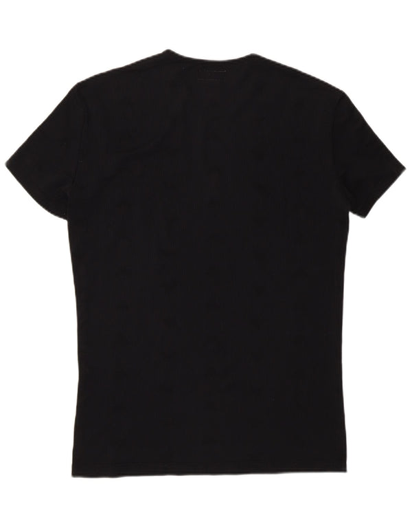 Женская футболка Emporio Armani Top UK 14 Medium Black
