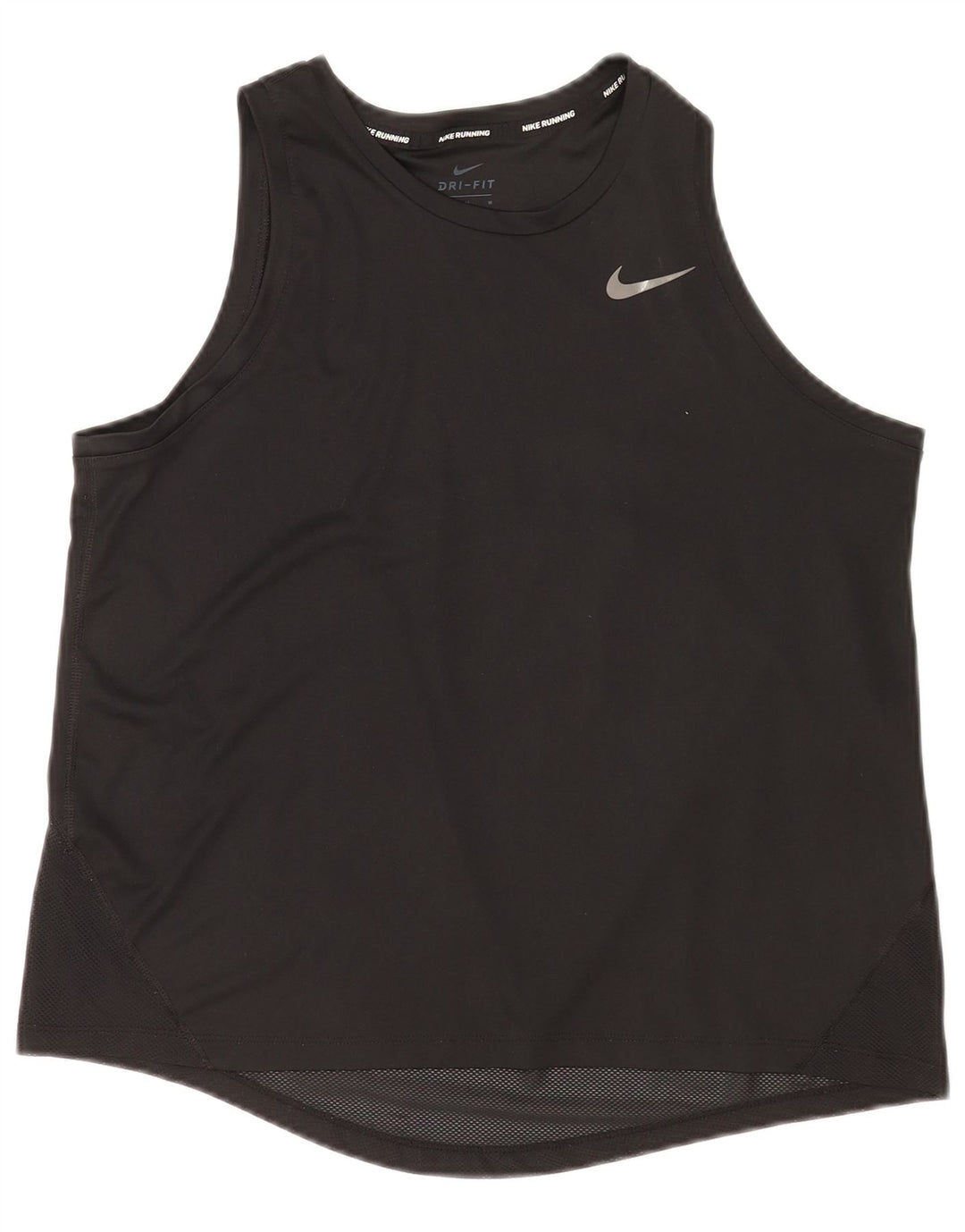 Женский жилет Nike Dri Fit UK 14, средний черный полиэстер