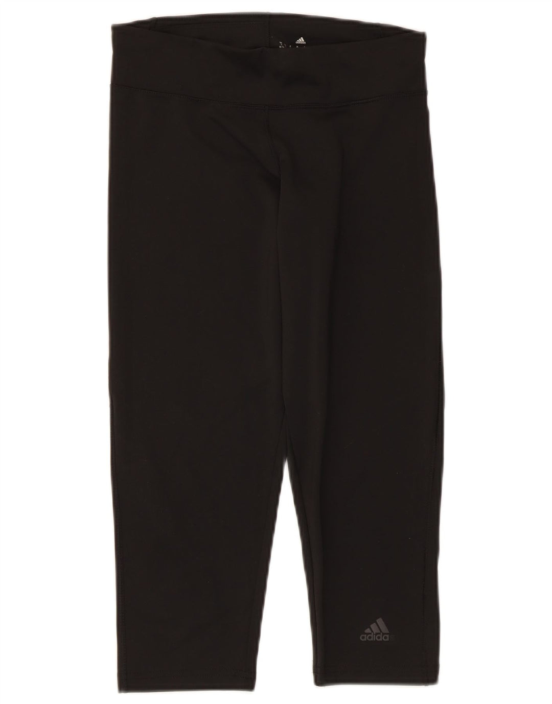 Женские леггинсы-капри Adidas Climalite UK 8/10, маленькие черные
