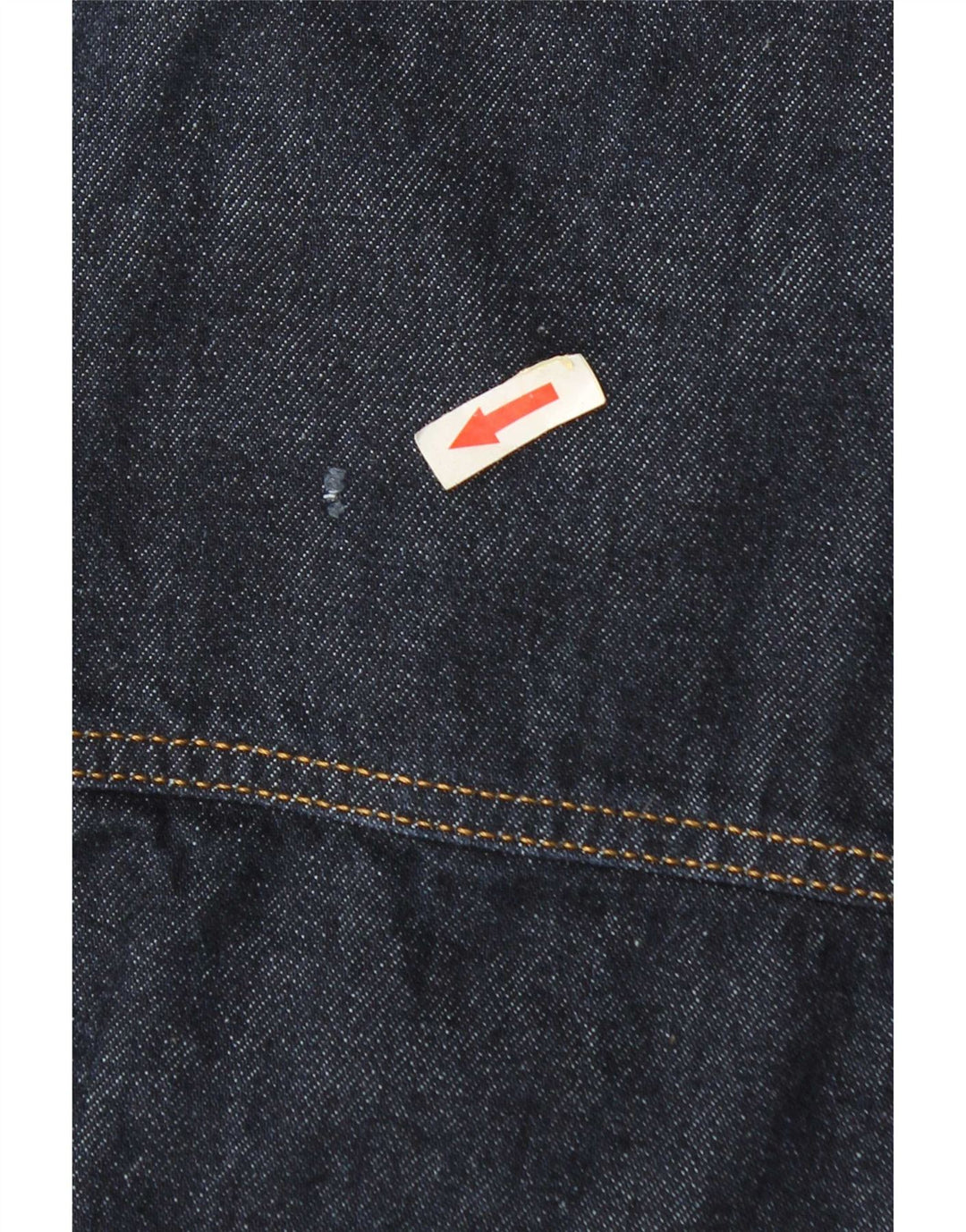 Мужская джинсовая куртка Zara UK 42 XL темно-синяя, полиэстер