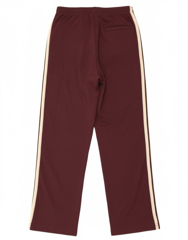 Женские спортивные брюки Adidas UK 10, малый, бордовый, полиамид