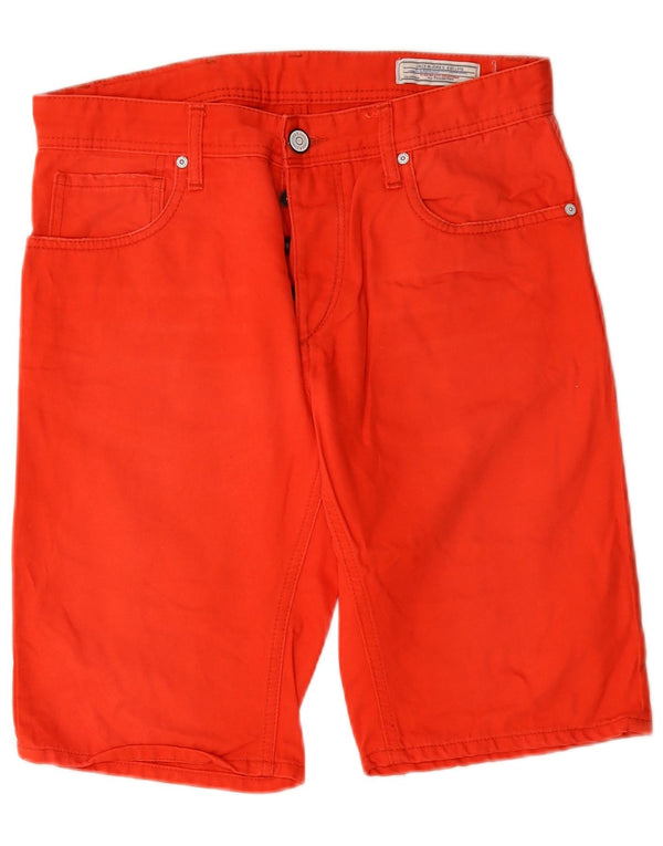 Мужские джинсовые шорты Jack & Jones W32 средний красный