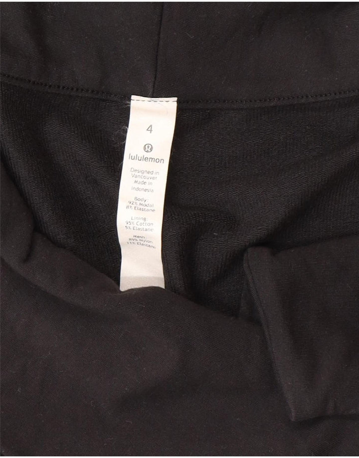Женский спортивный костюм Lululemon, верхняя куртка, США 4, маленький черный модал