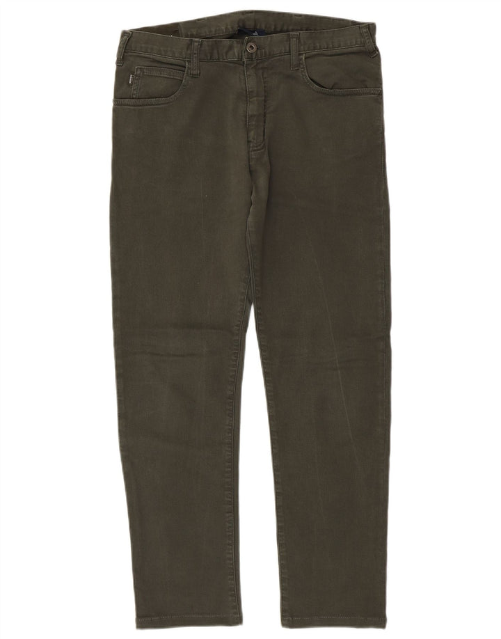 Мужские джинсы Armani Slim W33 L28, зеленый хлопок