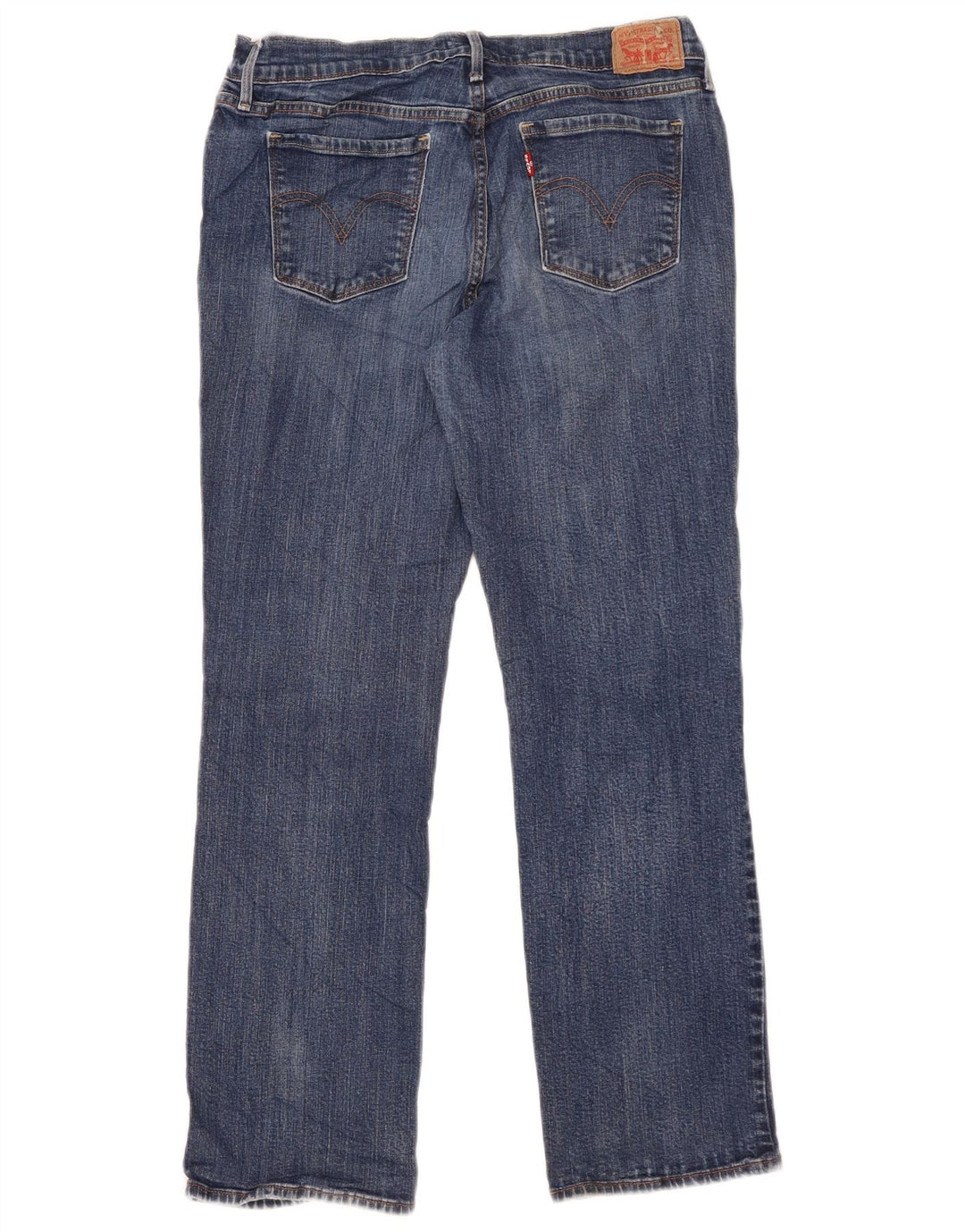 Женские прямые джинсы Levi's 505 W31 L29 синие, хлопок