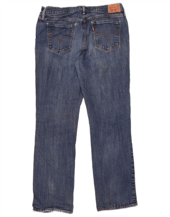 Женские прямые джинсы Levi's 505 W31 L29 синие, хлопок