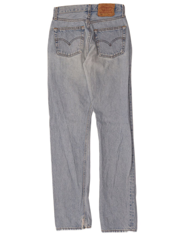 Женские прямые джинсы Levi's 501 W27 L32 синие