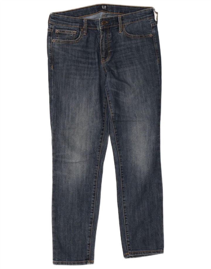 Женские узкие джинсы Gap W30 L27, синие, хлопок