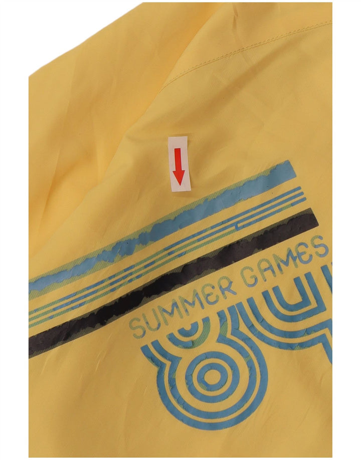 Женская непромокаемая куртка NIKE UK 12, средний желтый нейлон